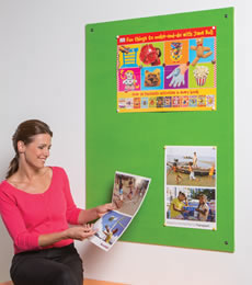 Frameless Noticeboards